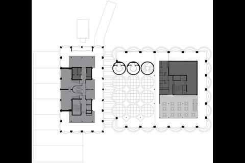 Heatherwick's Zeitz MOCAA - plan level 6 mezzanine